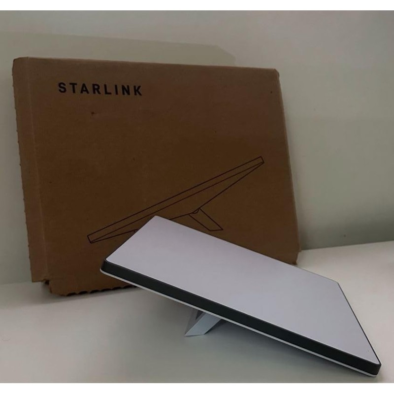 Kit Standard Starlink : L’internet Par Satellite Ultra-rapide, Blanc, Wifi Double Bande