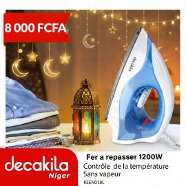 Fer à repasser Decakila 1200W