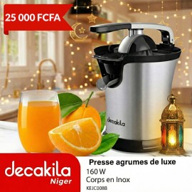 Presse-agrumes de luxe Decakila 160W inox