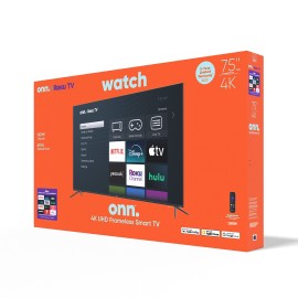 Écran 75" Smart TV 4K