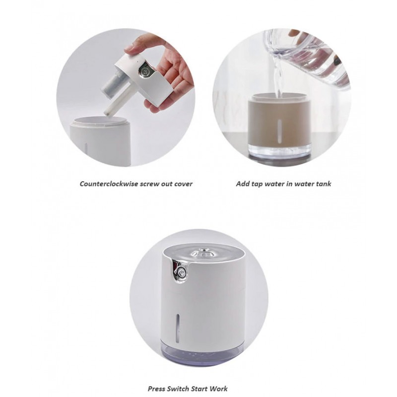 Diffuseur de parfum Humidificateur500ml Humidificateur à boule avec lampe  essentielle de parfum Huile essentielle à ultrasons pour diffuseur de  parfum
