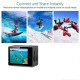 Dash Cam 30FPS, écran 2.0 "LCD, étanche, plongée 30 M sport