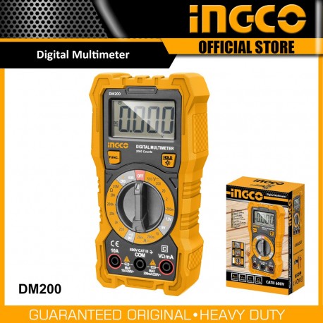 Multimètre numérique INGCO DM200
