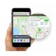 Sinotrack GPS Tracker, étanche batterie intégrée GSM Mini pour voiture moto