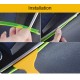 Guirlande lumineuse pour Décoration intérieur voiture, néon flexible long 2M