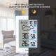 Station météo sans fil, thermomètre hygromètre intérieur extérieur numérique avec écran LCD rétroéclairé
