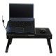 Table de PC Portable Réglable avec Ventilateur de Refroidissement Intégré usb