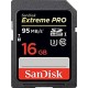 Carte Mémoire SDHC Sandisk Extreme Pro 4 Go, 8Go, 16Go, 32 Go