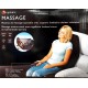 Matelas de massage ajustable avec support lombaire chaleur calmante
